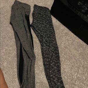 LOT: two pairs of running leggings women’s size medium